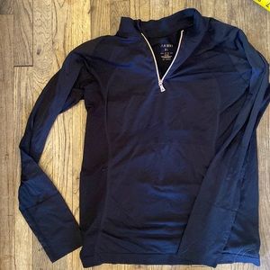 Anique Black Swan Signature Sun Shirt with Rose Gold accents